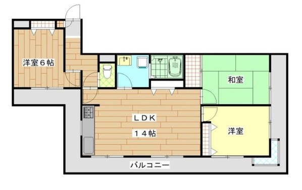 ベルドゥムール鎌ケ谷の物件間取画像